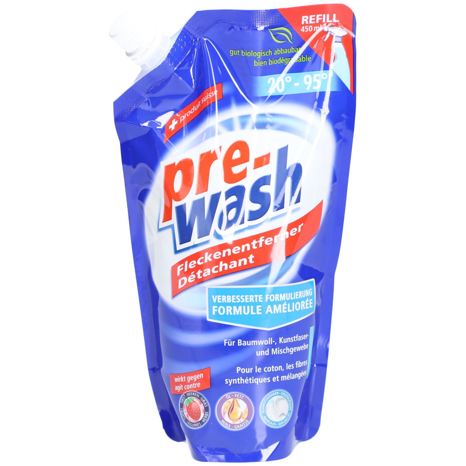 pre-wash détachant 450 ml Liquide
