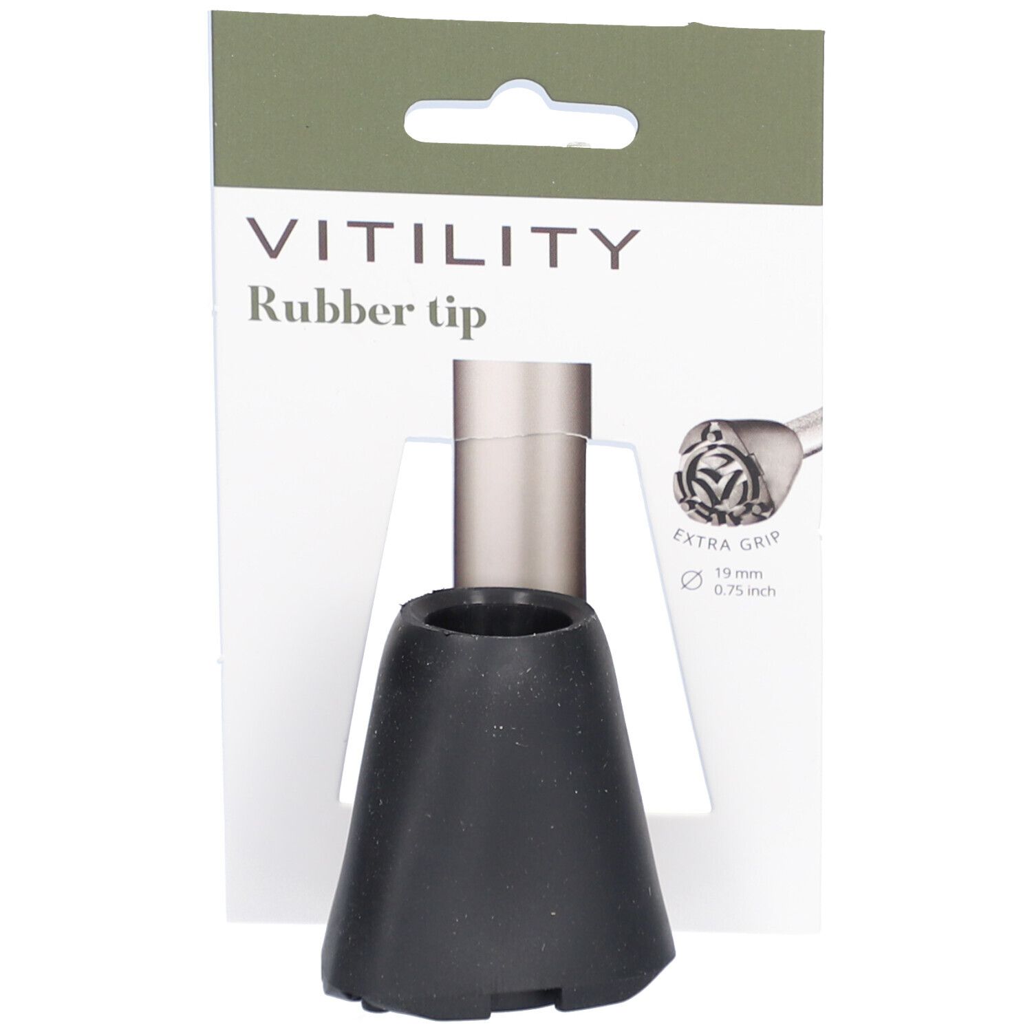 VITILITY Embout en caoutchouc pour canne 1 pc(s) Accessoire(S)