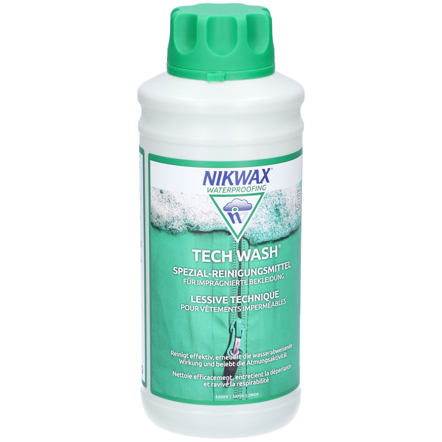 Nikwax Tech Wash 1 l, nettoyant pour vêtements imperméables 1 l Produit(S) Nettoyant(S)