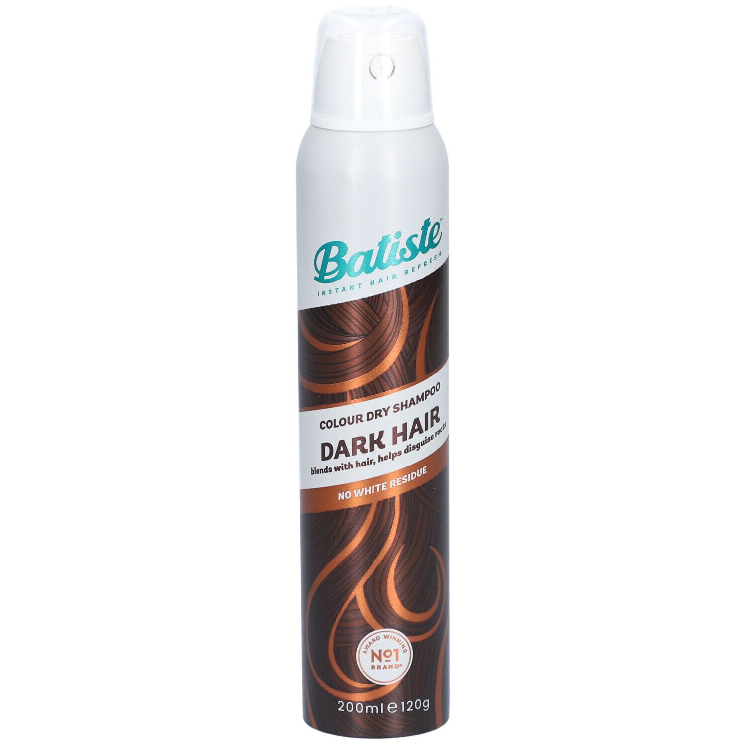 Batiste Blanches Shampooing Sec Dark Hair, 200 Ml, - Image 3