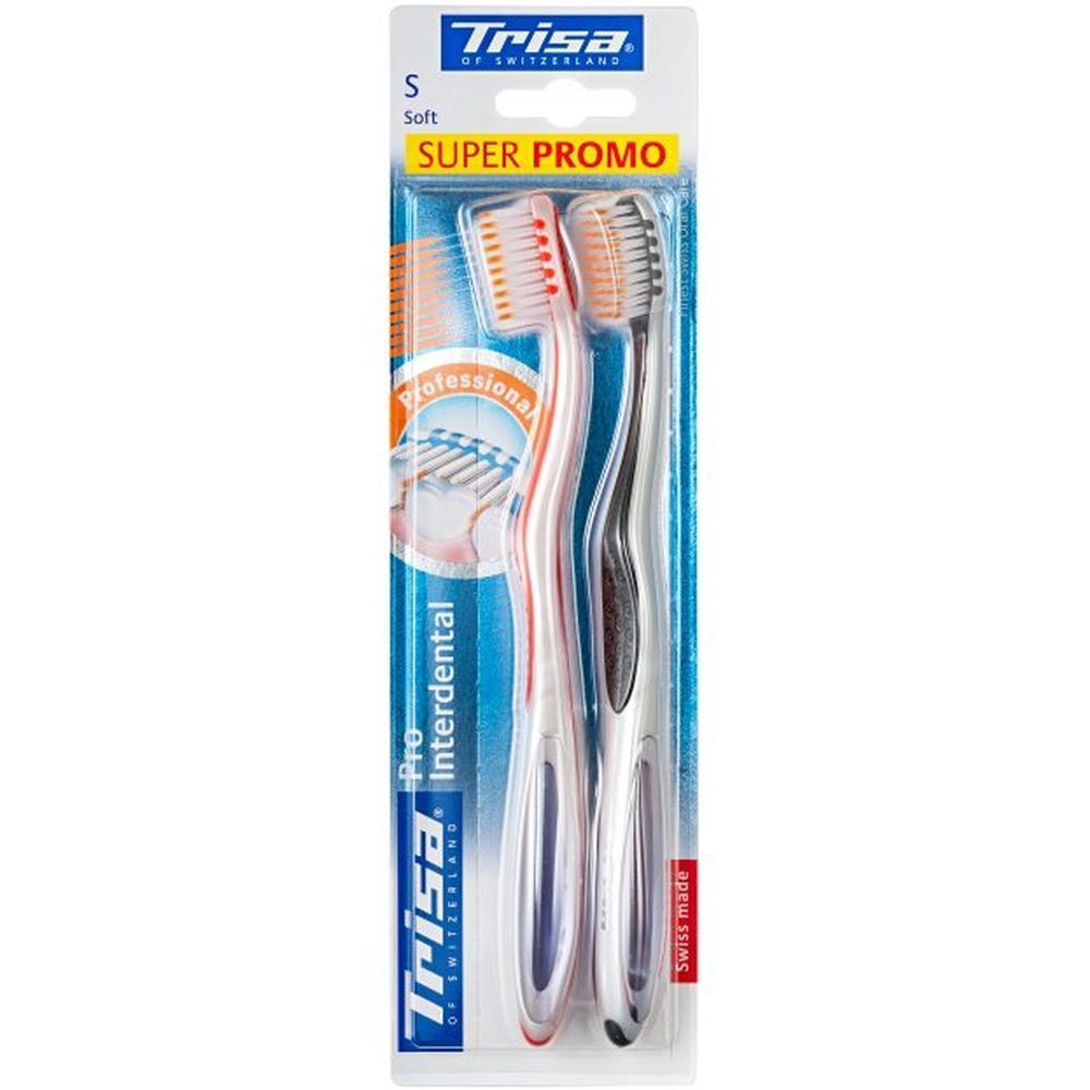 TRISA Brosses à dents souples Pro interdental 1 pc(s) Brosse(S) À Dents