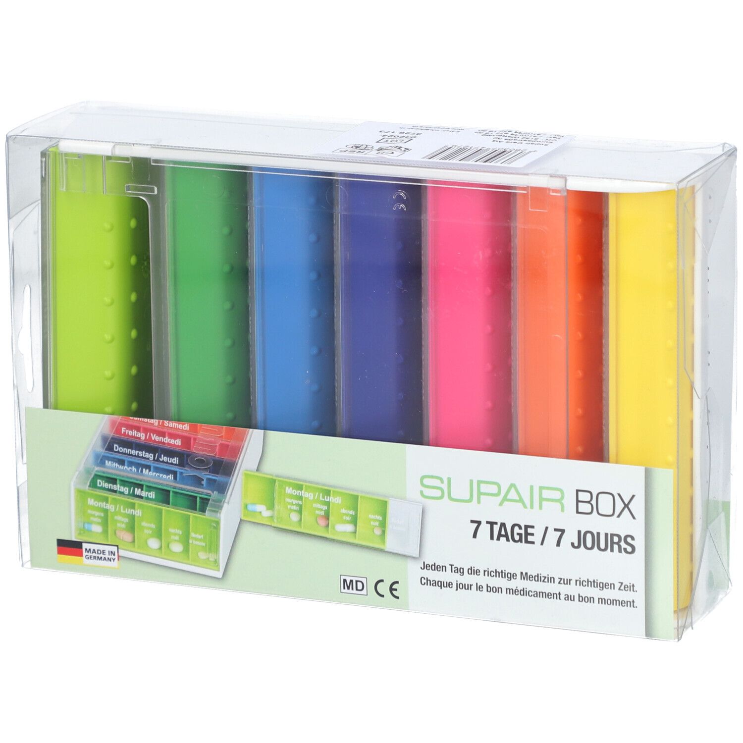 SUPAIRBOX Semainier Rainbow 1 pc(s) Accessoire(S)