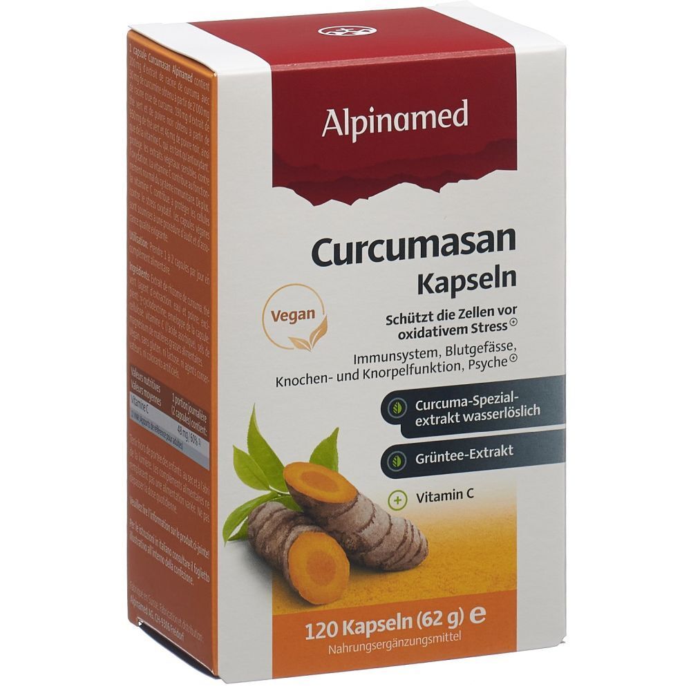 ALPINAMED Curcumasan capsules 120 pc(s) Capsule(S)