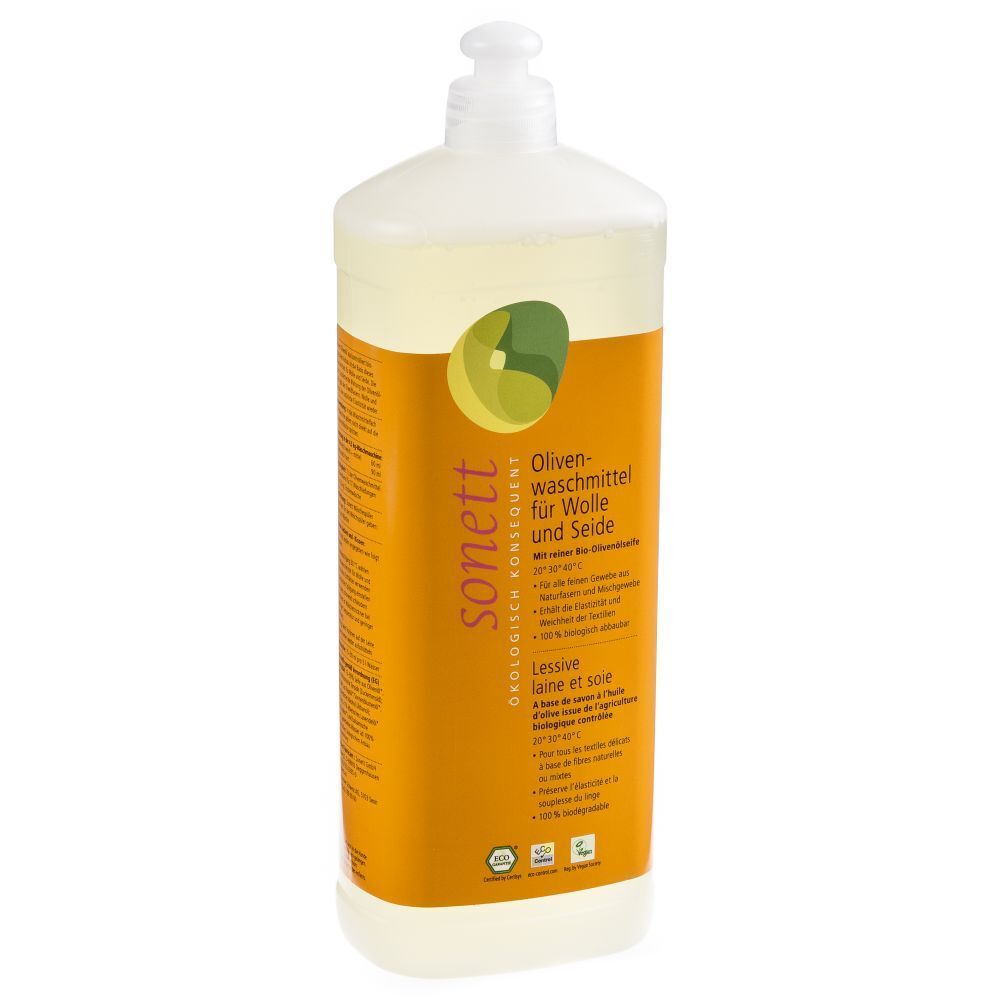 SONETT Lessive liquide à base d'huile d'olive 1 l Liquide