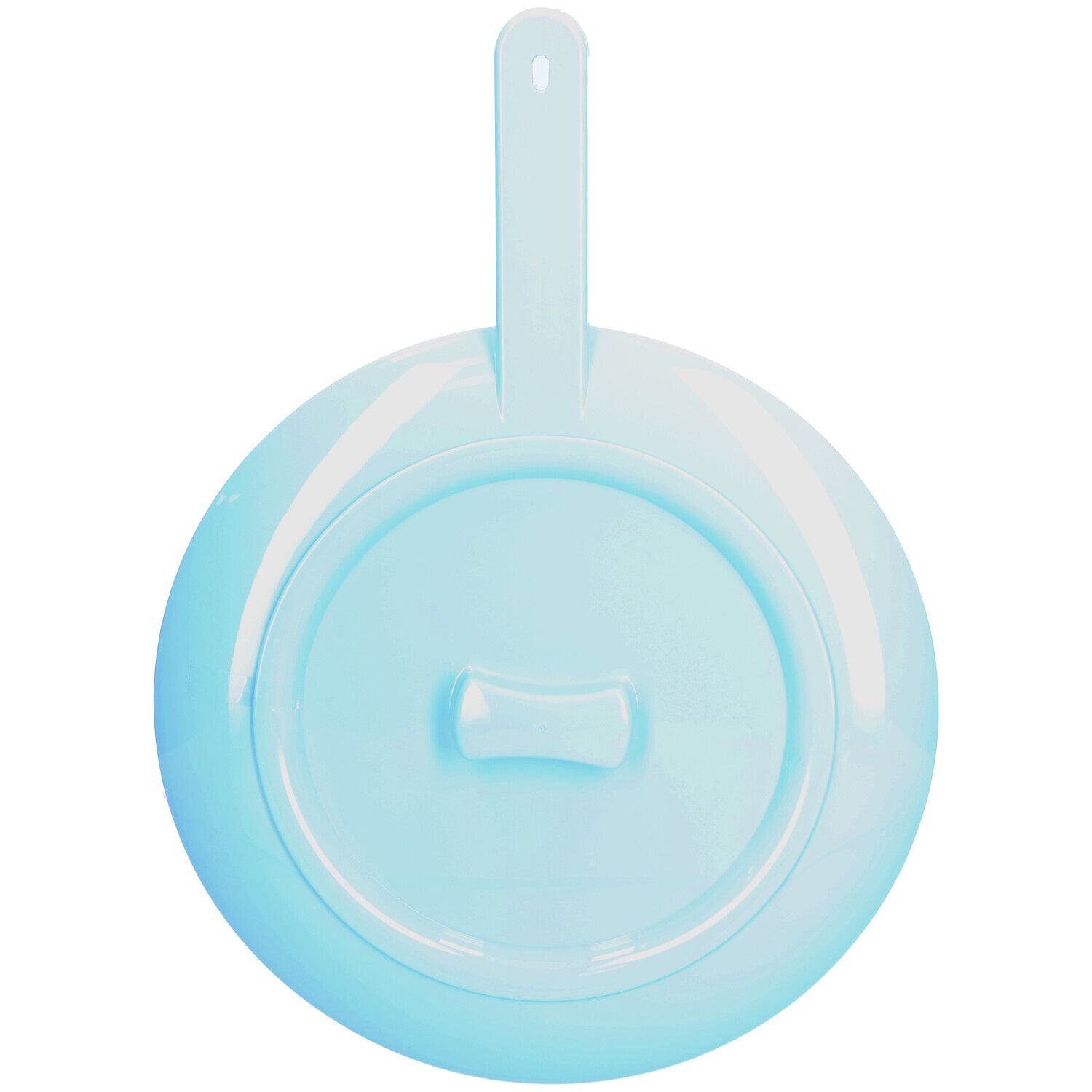 SUNDO bassin de lit ø31cm avec poignée et couvercle bleu 1 pc(s) Autre