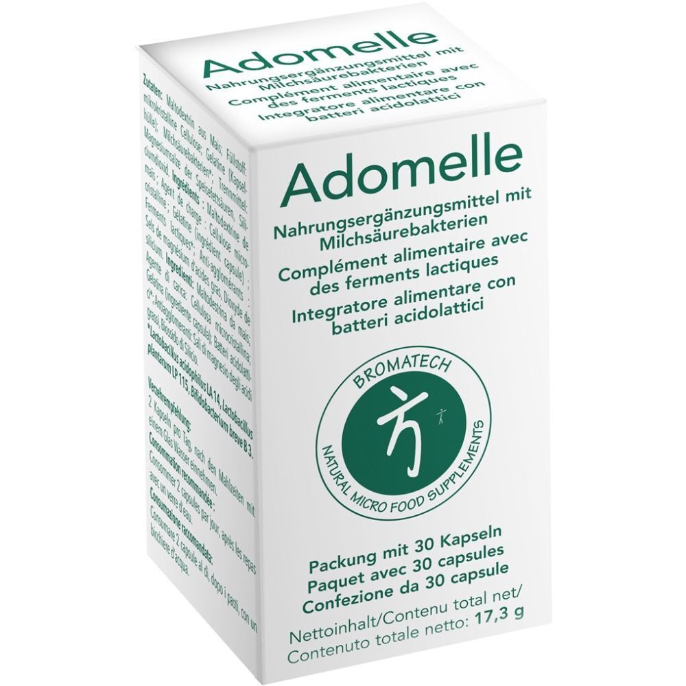 ADOMELLE complément alimentaire avec ferments lactiques 30 pc(s) Capsule(S)