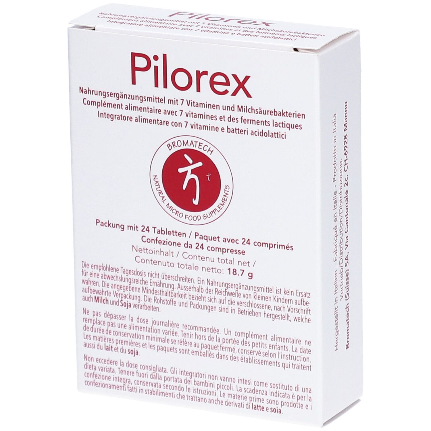 Pilorex 24 pc(s) Comprimé(S)