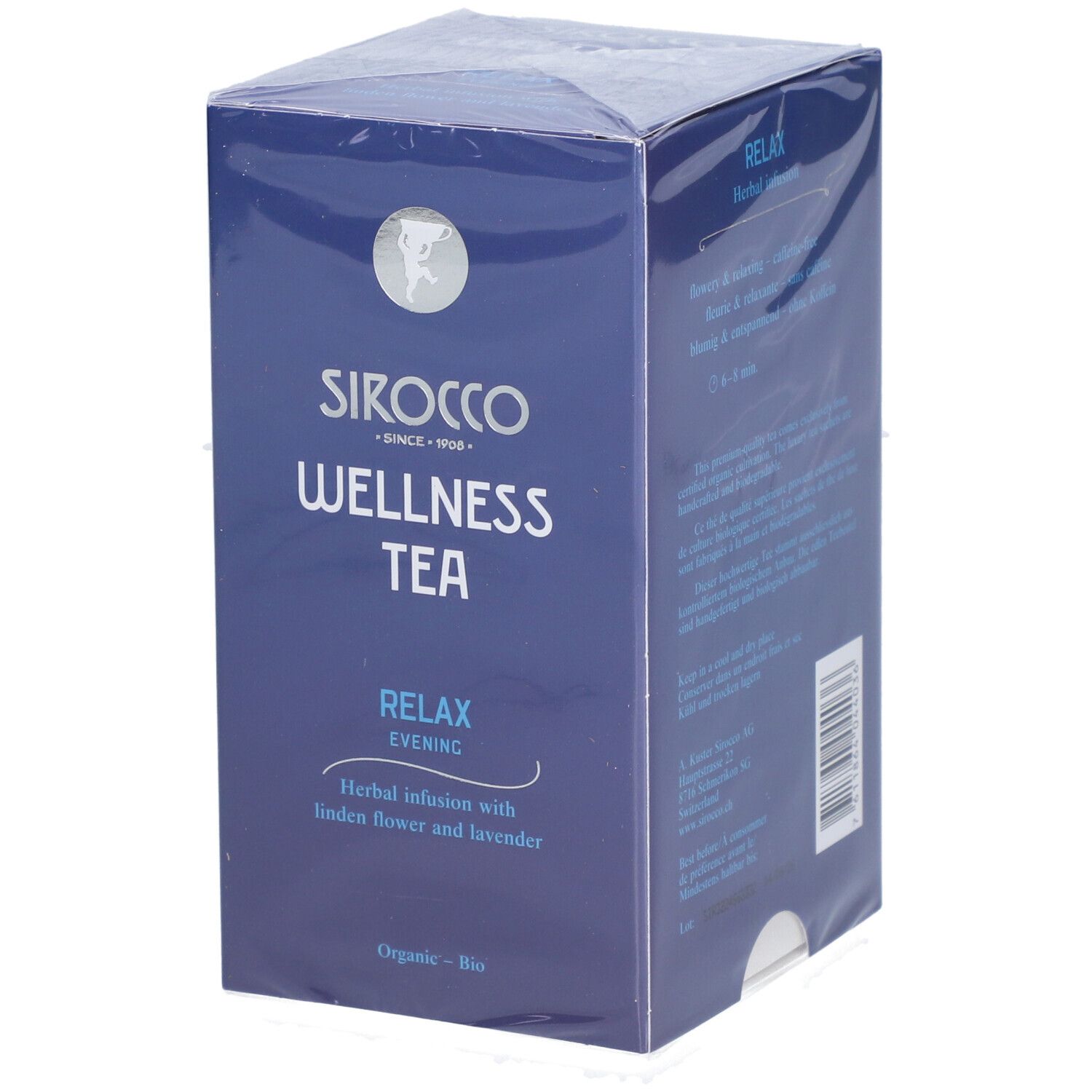 Sirocco Wellness tea relax 20 pc(s) Thé