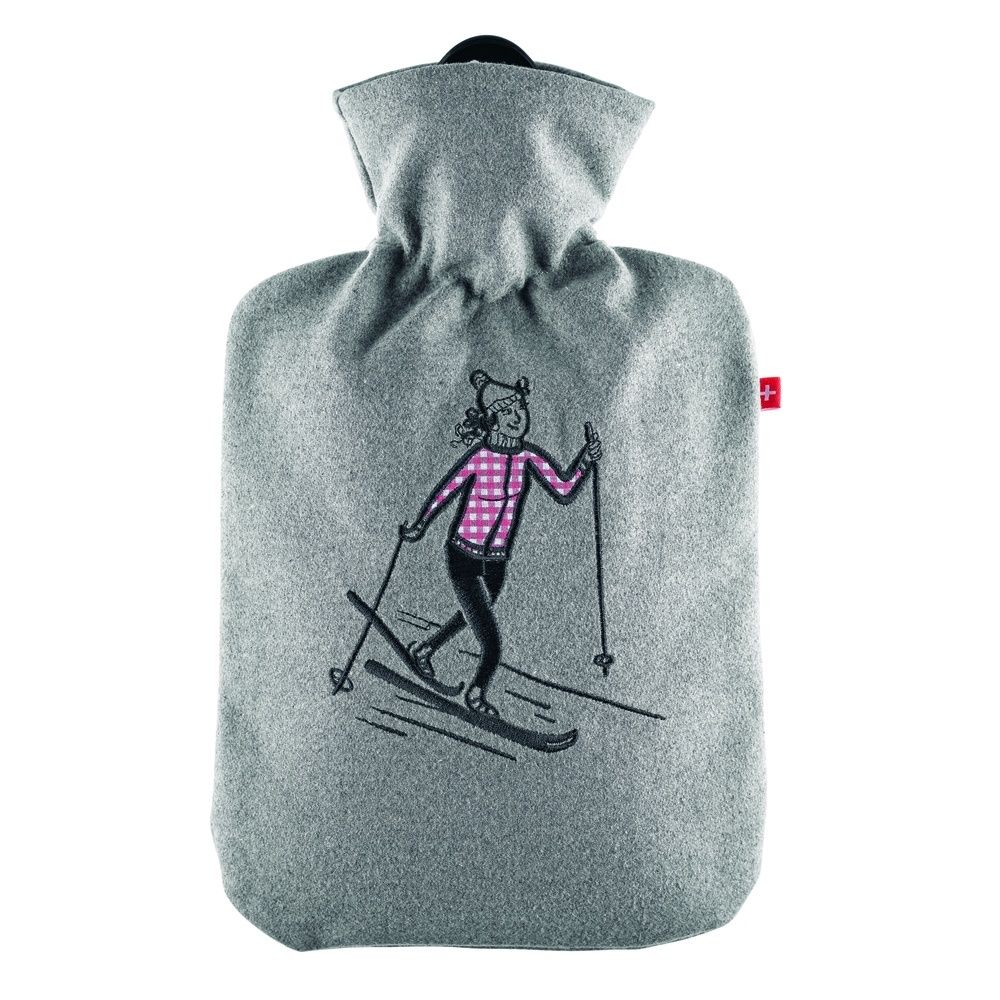 EMOSAN Bouillotte Étoffe moelleuse Alpes Chic 1 pc(s) Bouillotte