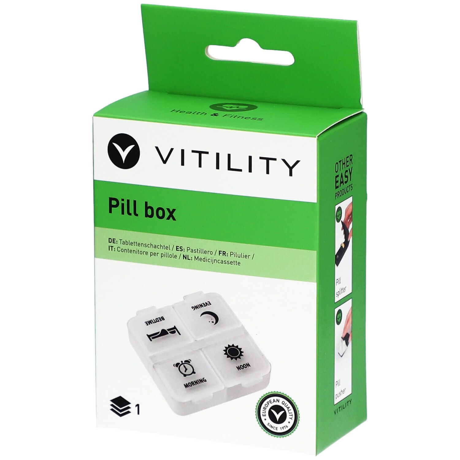 VITILITY Cassette de médicaments 1 pc(s) Accessoire(S)