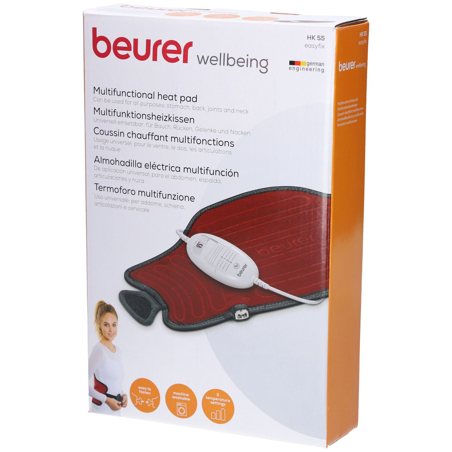Beurer Wellbeing Coussant Chauffant Multifonctions Hk55 Coussin 1 Pc(S) - Image 1