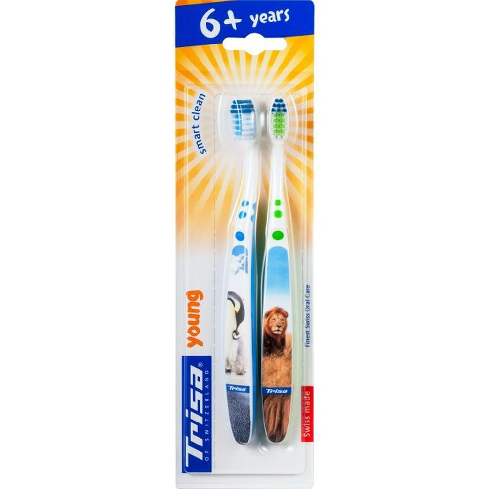 TRISA brosses à dents pour enfants duo 2 pc(s) Brosse(S) À Dents