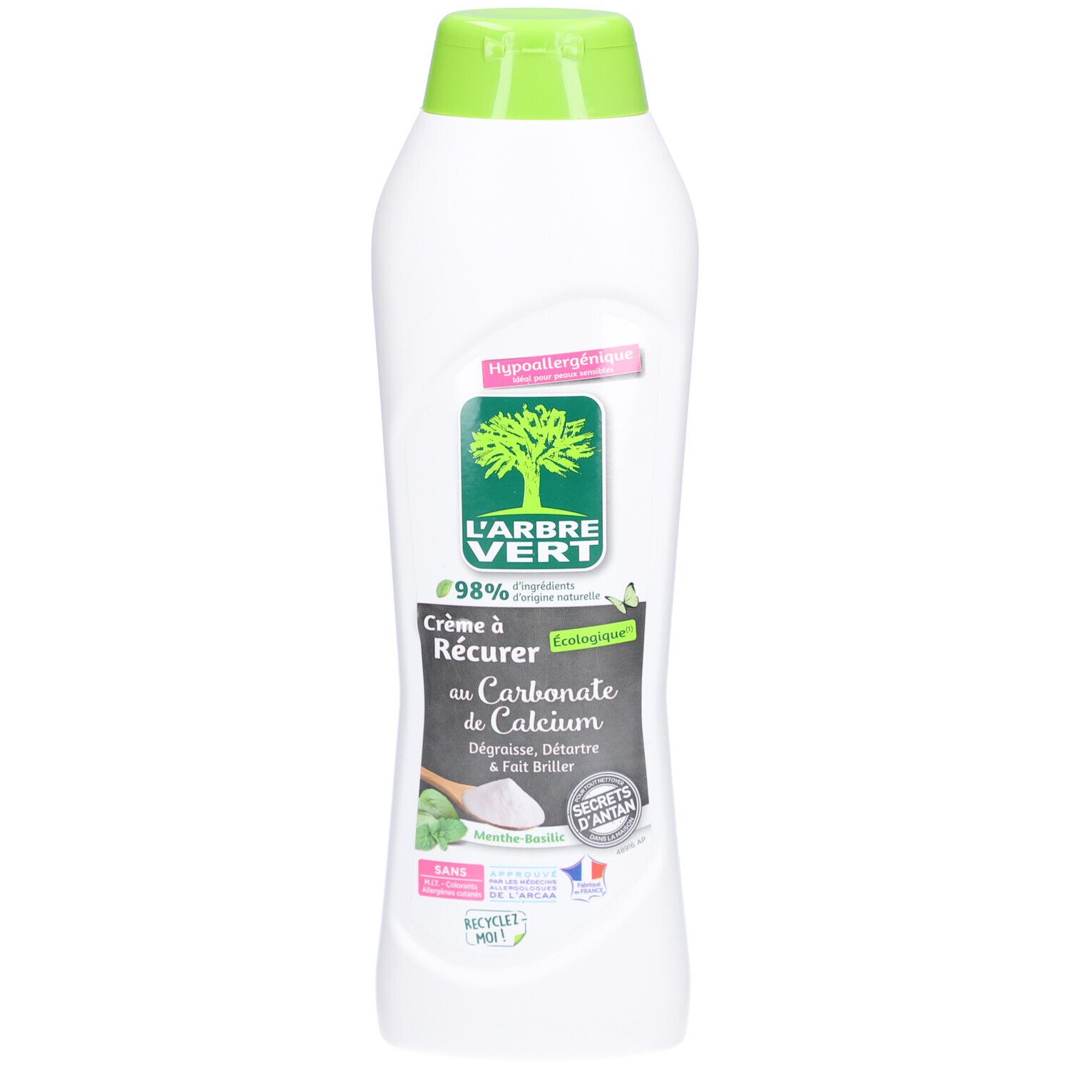 L'ARBRE VERT Crème à récurer 500 ml