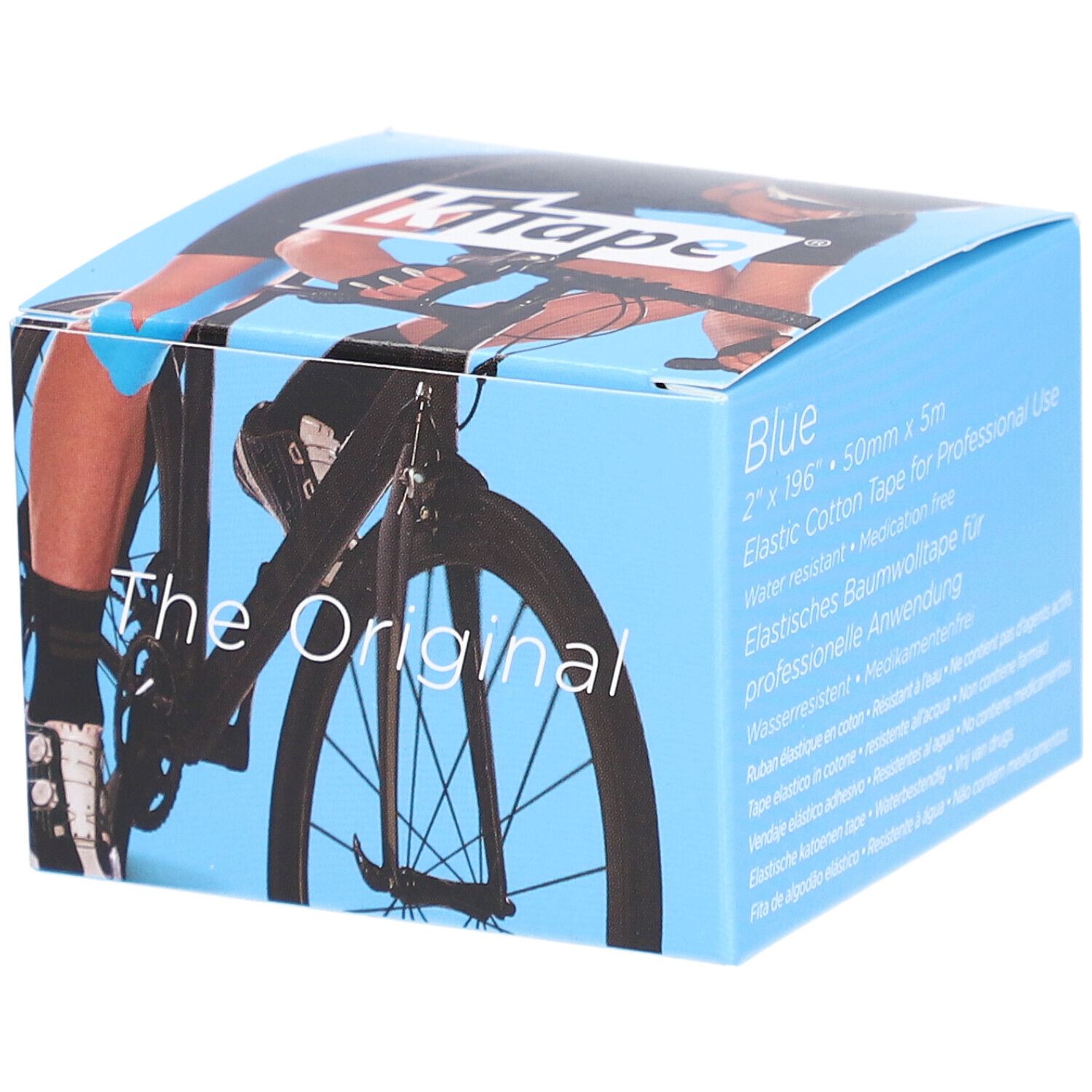 K-TAPE Bande élastique 5cm x 5 m Bleu 1 pc(s) Bande(S)