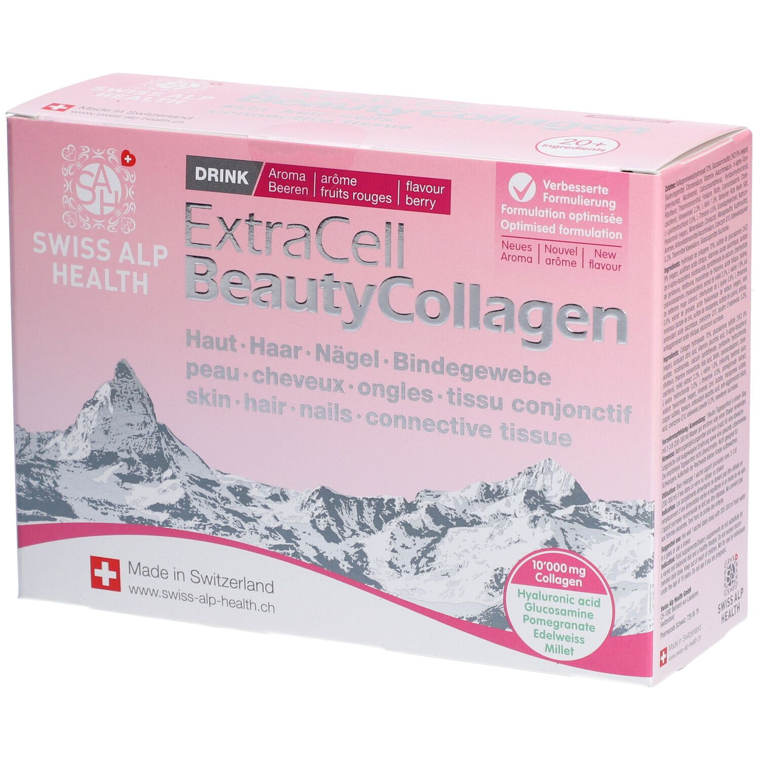 EXTRA CELL Beauty Collagen Drink fruits rouges-Vanille 14,4 g Poudre