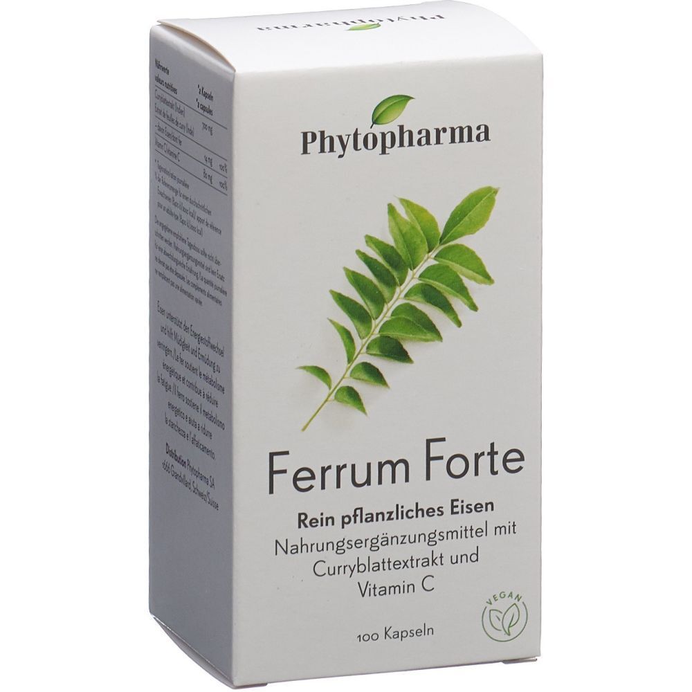 PHYTOPHARMA Ferrum Forte 100 pc(s) Capsule(S)