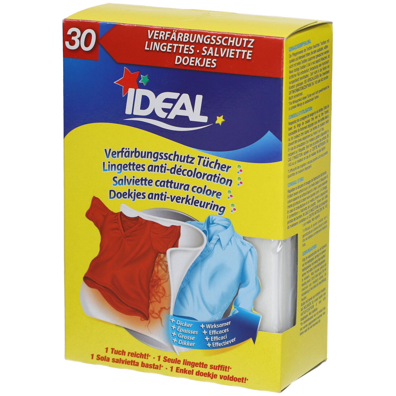 Ideal Lingettes anti-décoloration 30 pc(s)