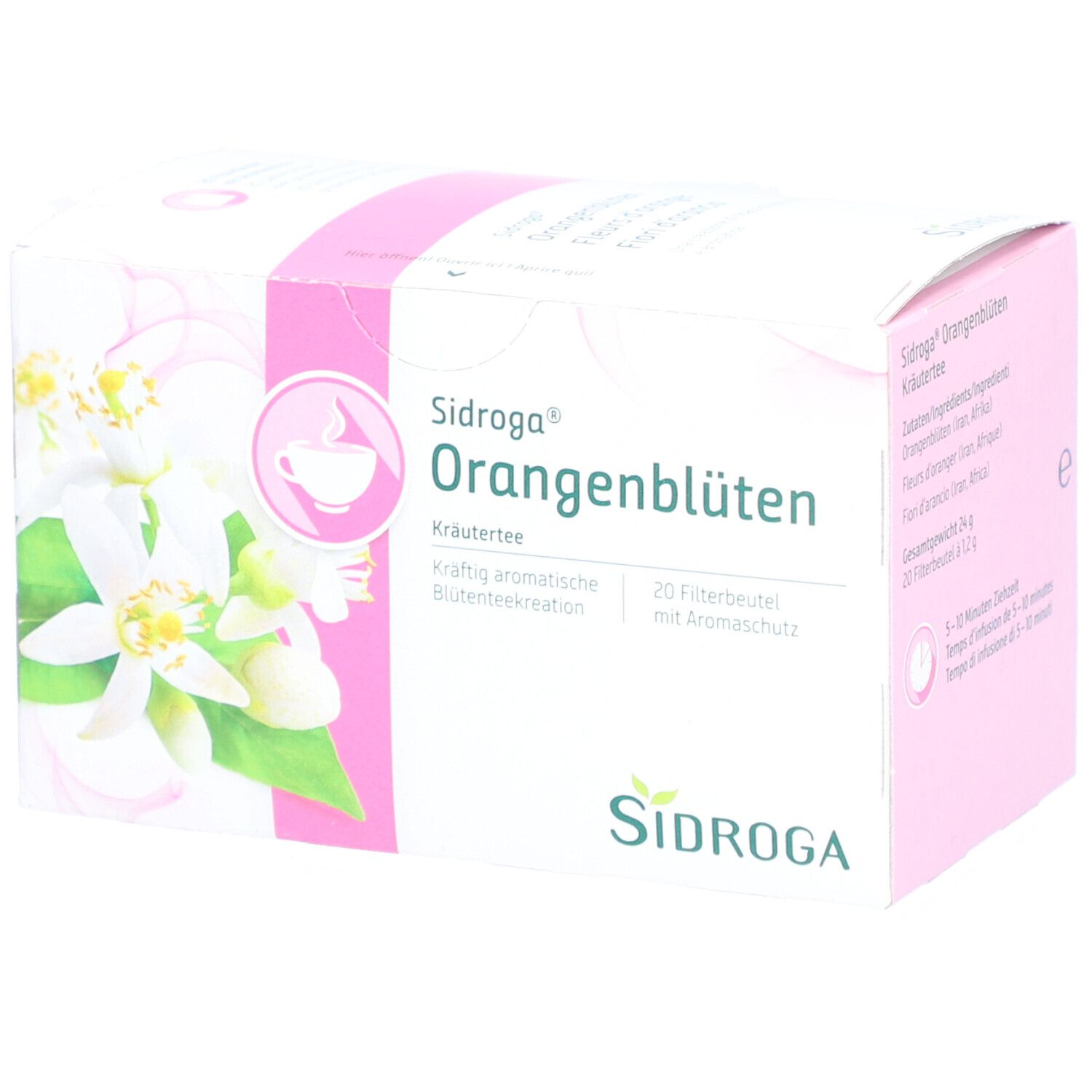 Sidroga Fleurs D'oranger Thé 20 Pc(S)