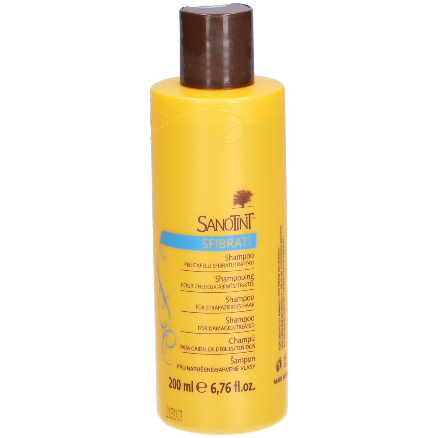 SANOTINT Sfibrati Shampoing pour cheveux abimés 200 ml Shampooing