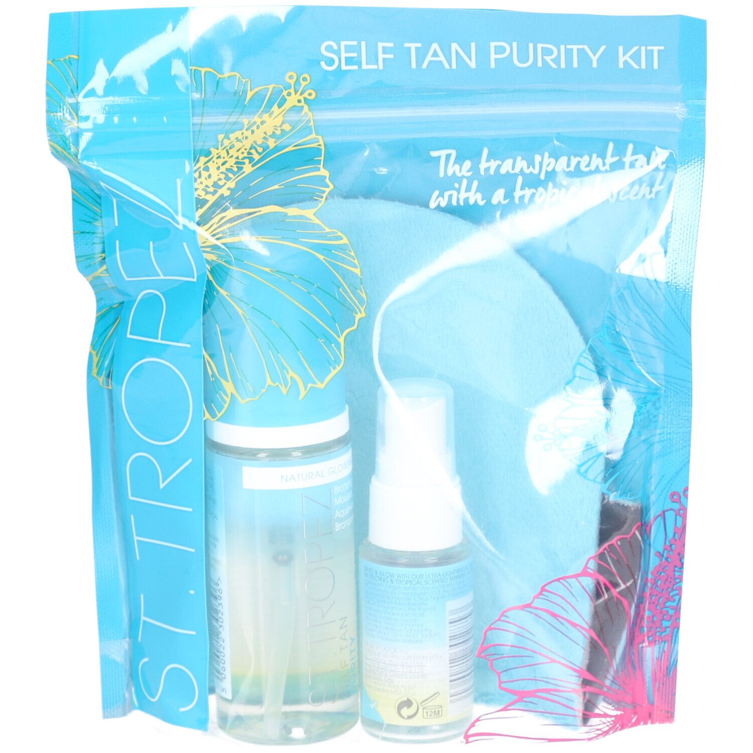 St. Tropez® Self Tan Purity Kit avec eau de bronzage & gant Set(S) 3 pc(s)