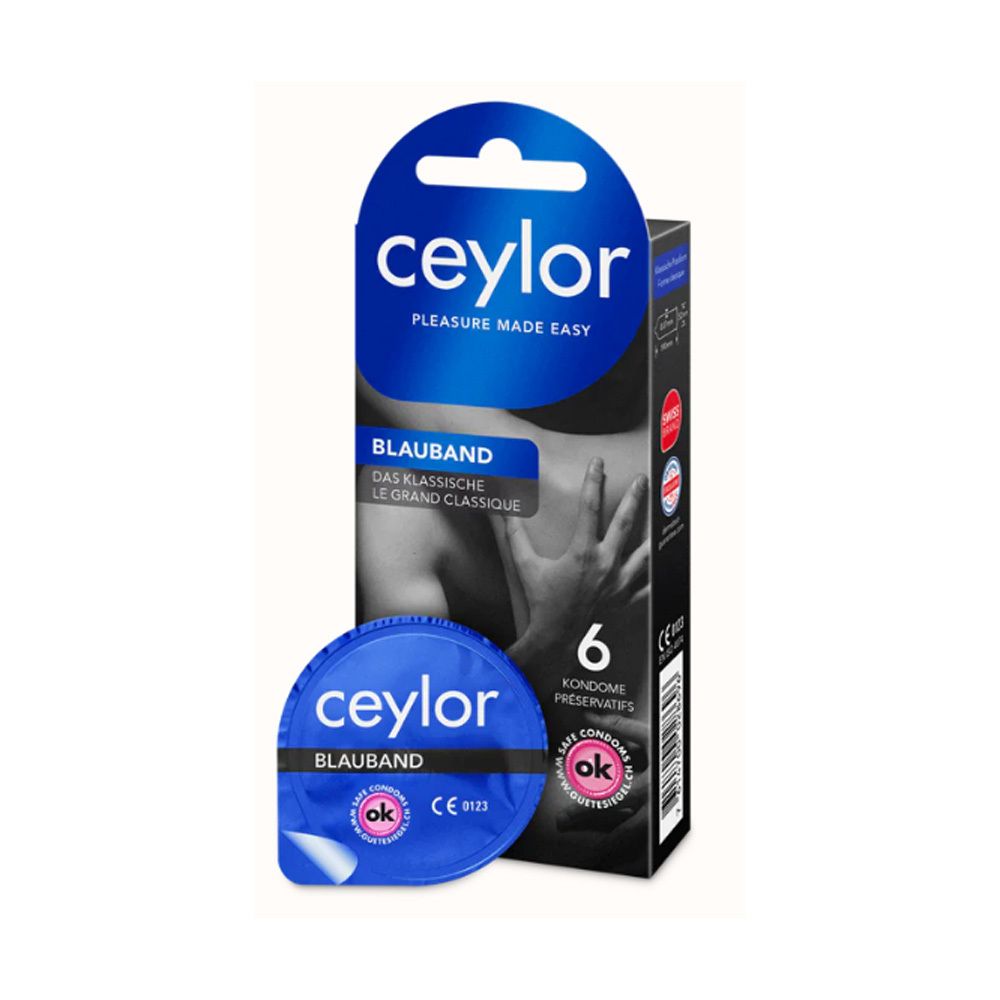 Ceylor Blauband Préservatifs classiques avec réservoir Préservatif(S) 6 pc(s)