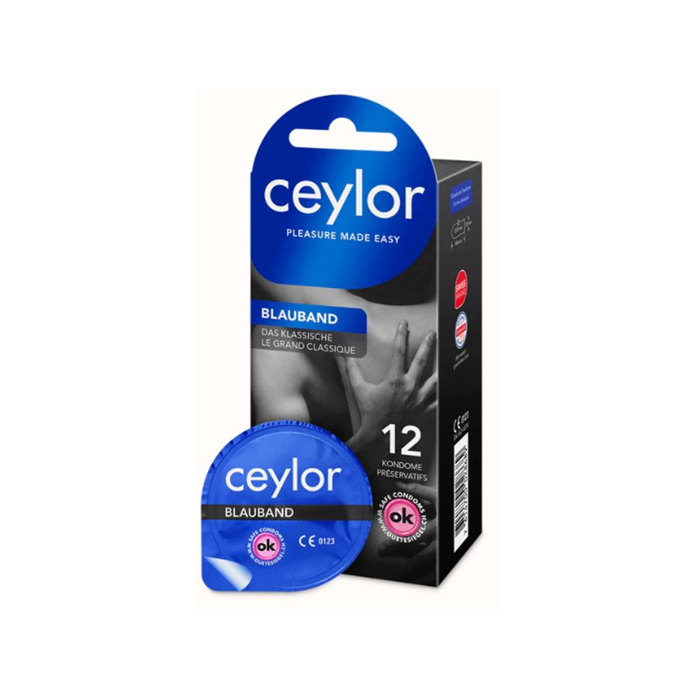Ceylor Blauband Préservatifs classiques avec réservoir Préservatif(S) 12 pc(s)
