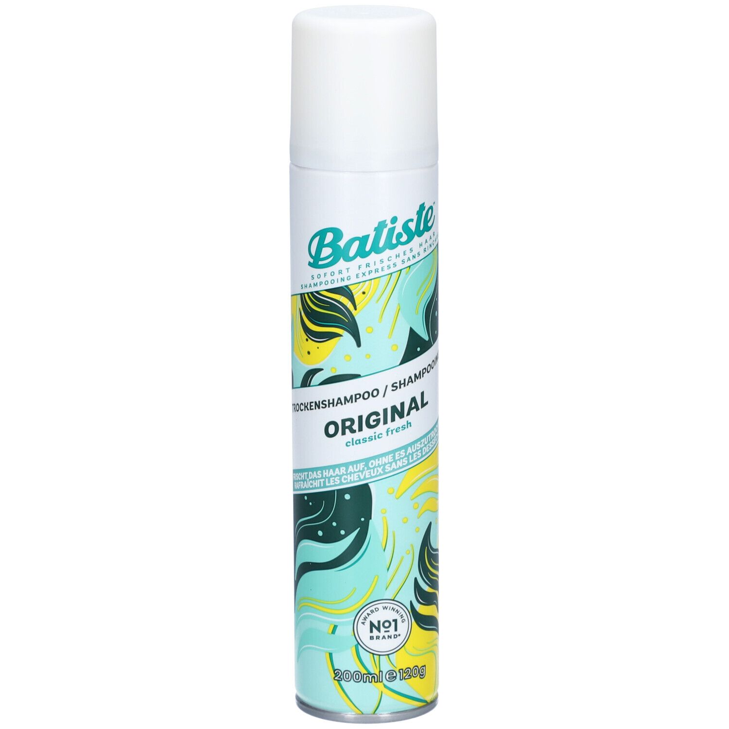 Batiste Original Shampoing Sec Rafraîchissant Pour Absorber L'excès De Sébum 200 Ml - Image 3