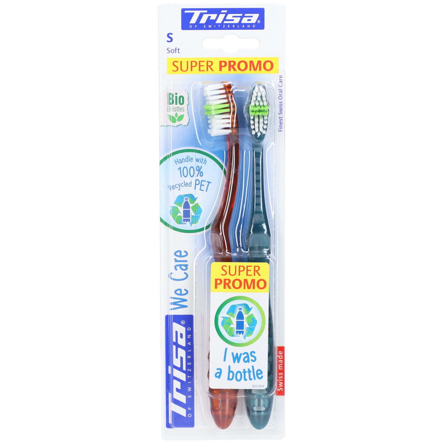 TRISA We Care Brosses à dents souples 1 pc(s) Brosse(S) À Dents