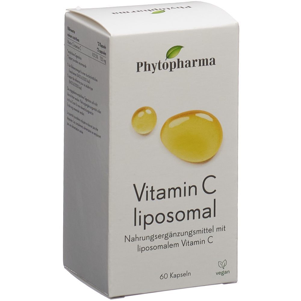 PHYTOPHARMA Vitamine C Liposomale 60 pc(s) Capsule(S)