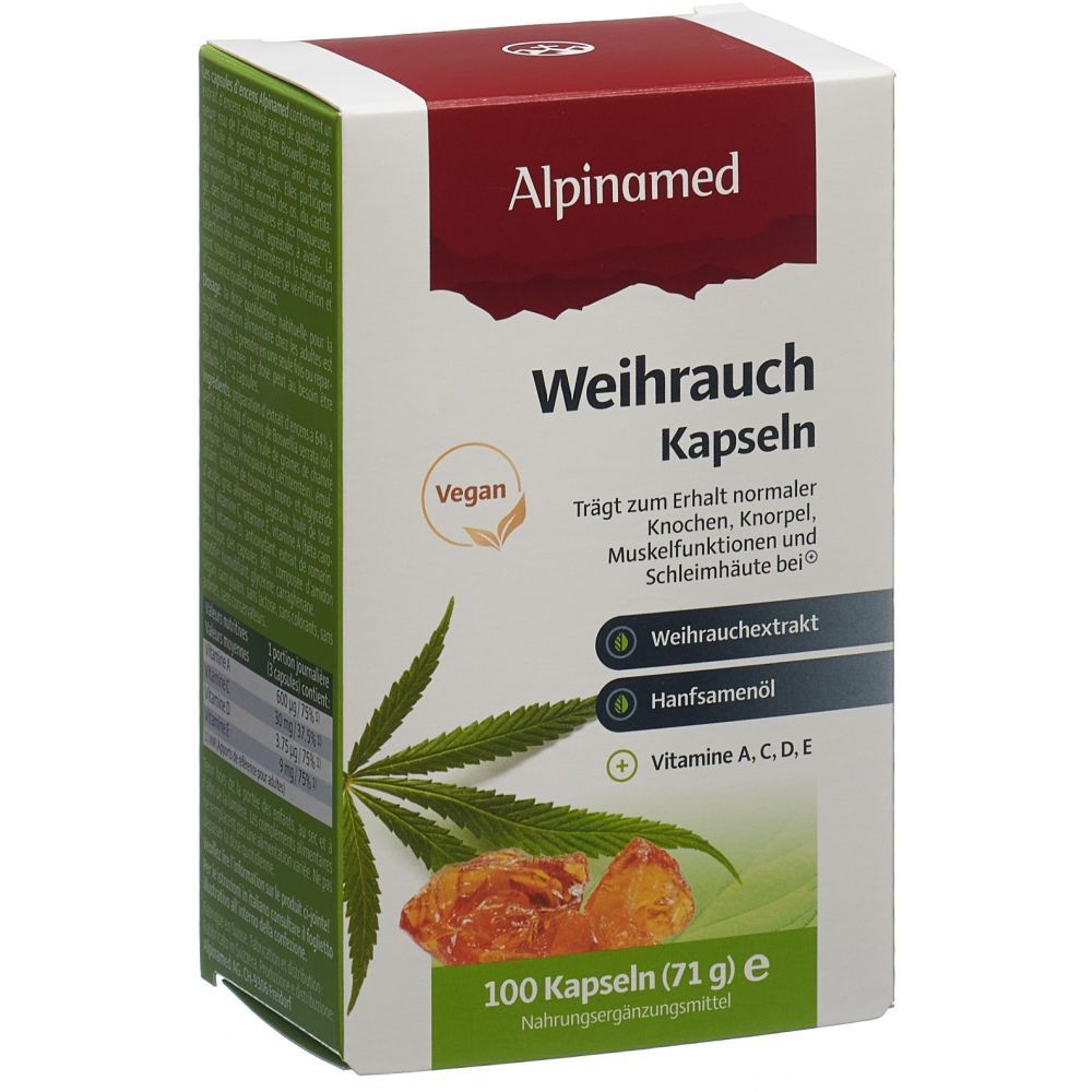 ALPINAMED Encens 100 pc(s) Capsule(S)