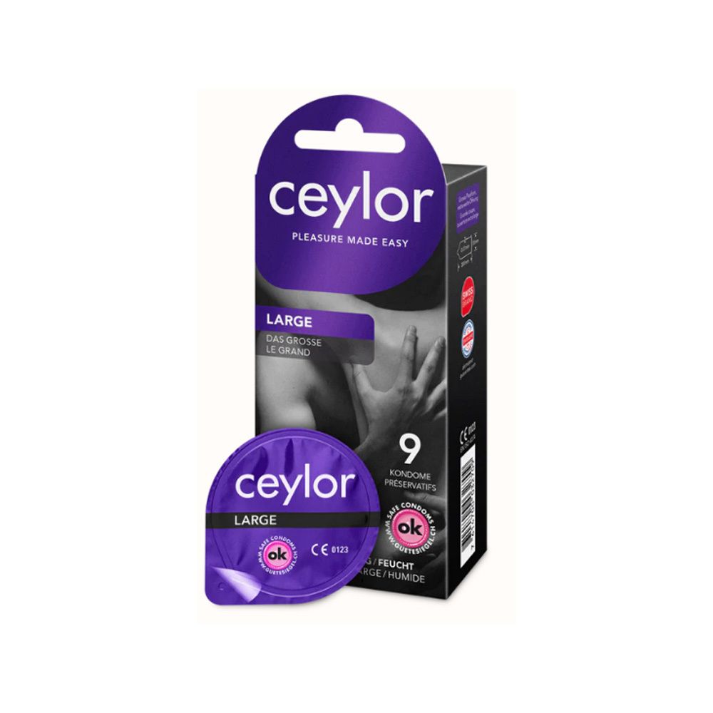 Ceylor Large Préservatifs extra large Préservatif(S) 9 pc(s)