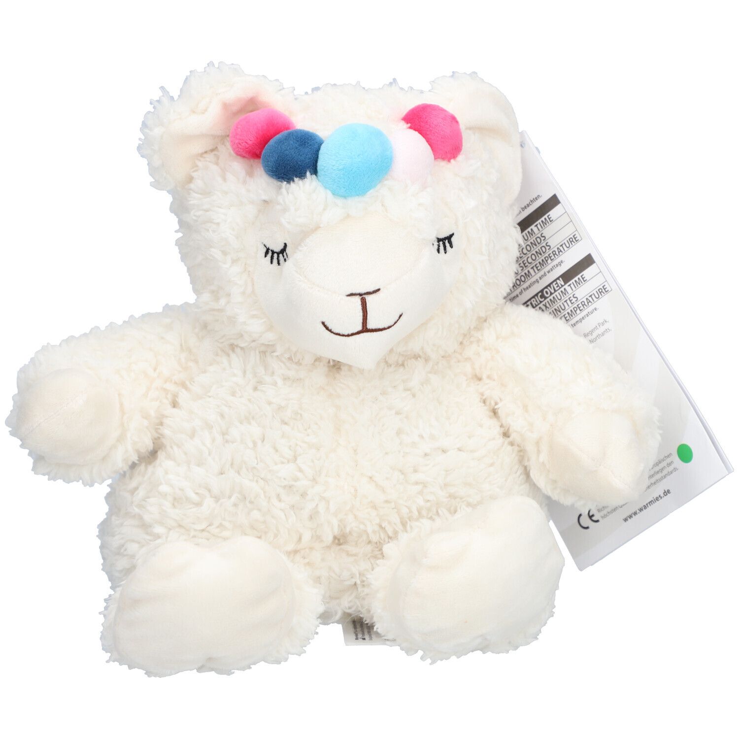 WARMIES Peluche Chauffante Alpaga 1 pc(s) Coussin Chauffant
