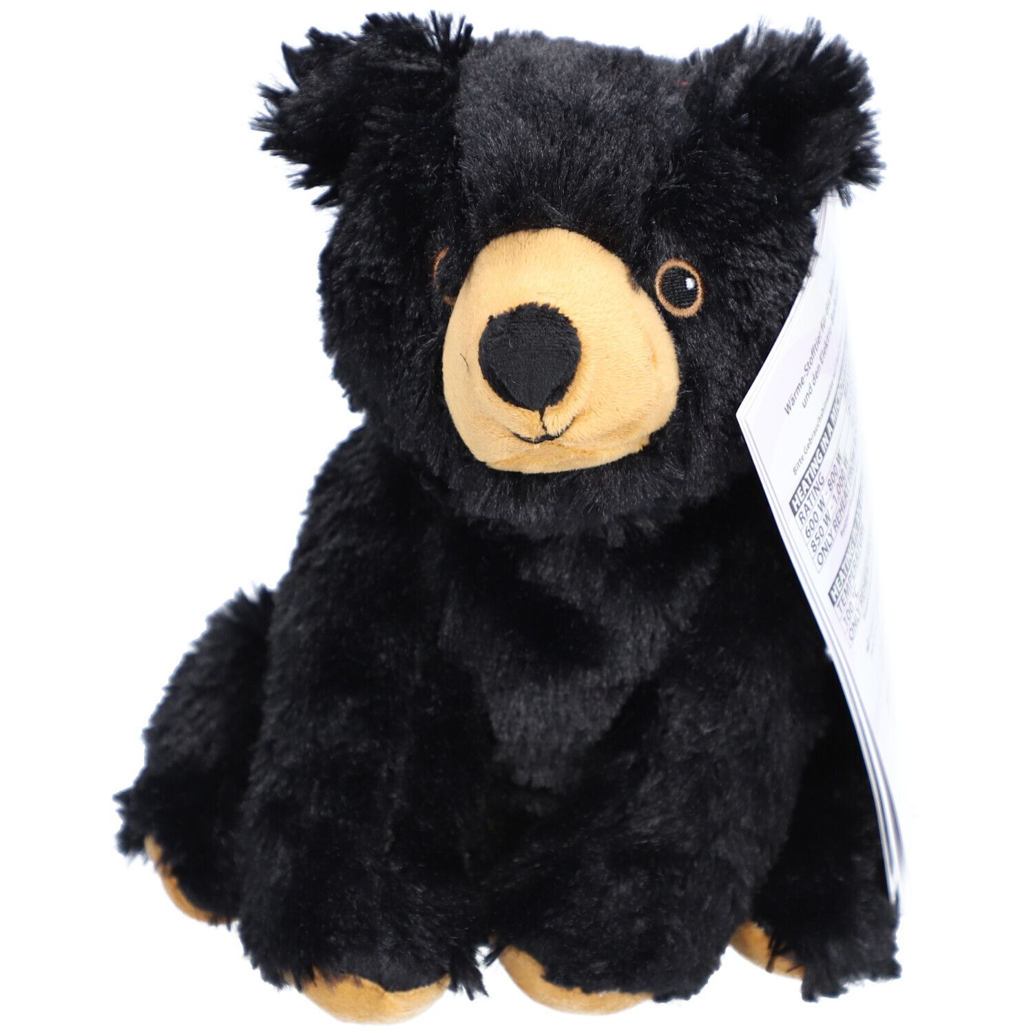 WARMIES Peluche Chauffante Ours noir 1 pc(s) Coussin Chauffant