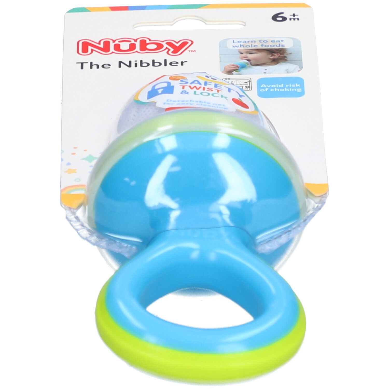 Nuby Nûby Tétine Alimentaire Avec Capuchon Aqua Appareil 1 Pc(S) Nourrisson