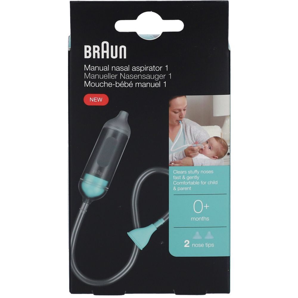 BRAUN Aspirateur nasal manuel 1 pc(s) Tétine(S)