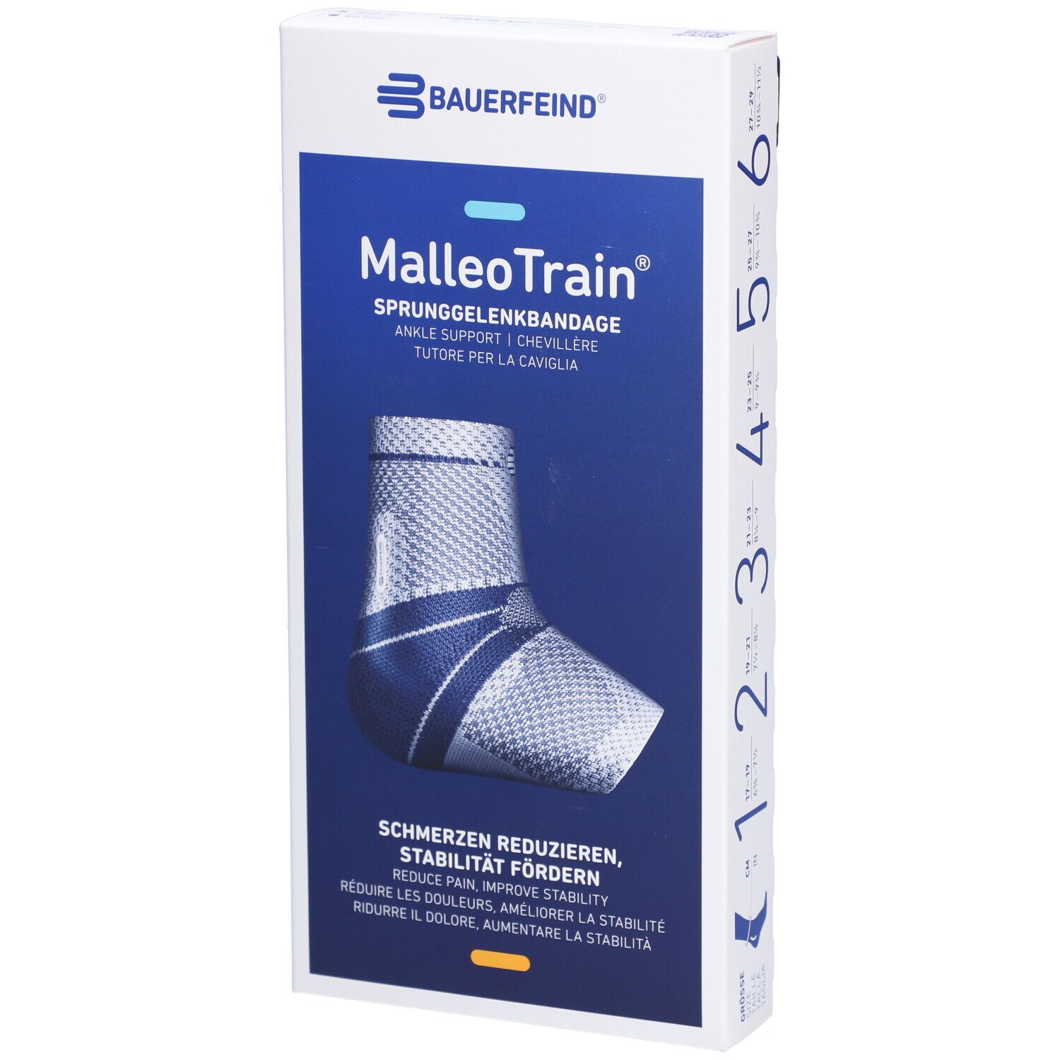 MALLEOTRAIN Chevillère Taille 2 droite titane Bandage(S) 1 pc(s)