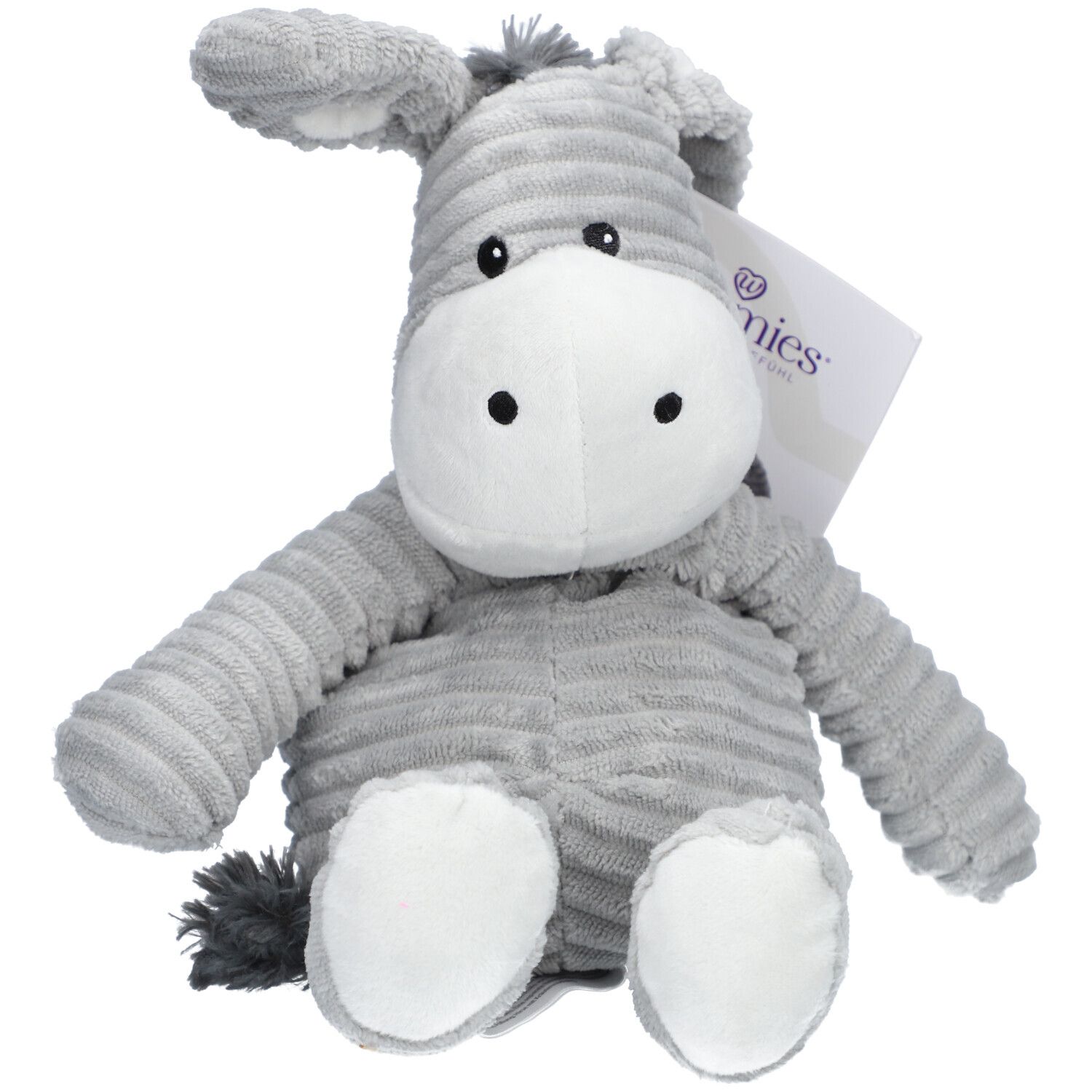 WARMIES Pure Peluche Chauffante Âne 1 pc(s) Coussin Chauffant