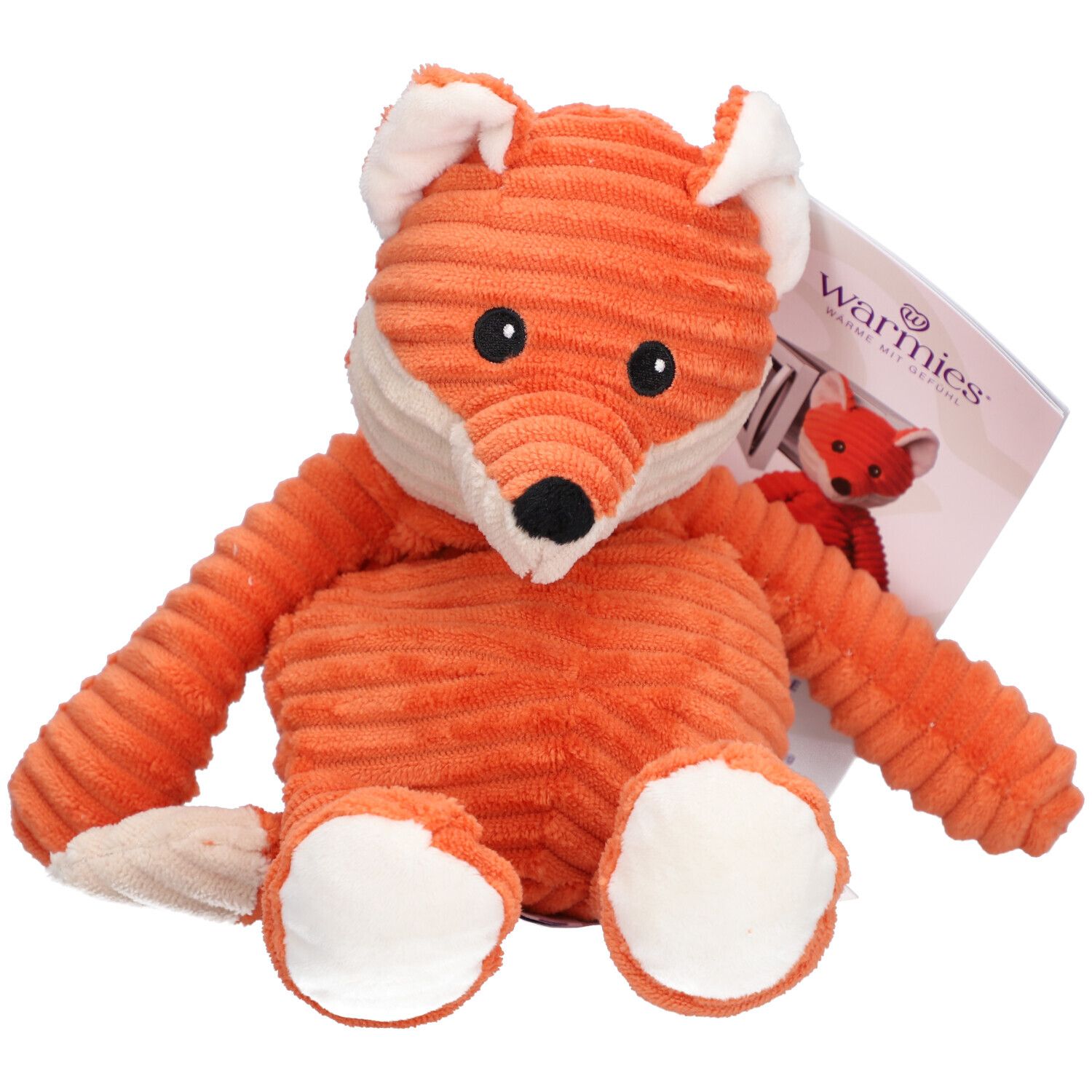 WARMIES Peluche Chauffante Renard 1 pc(s) Coussin Chauffant