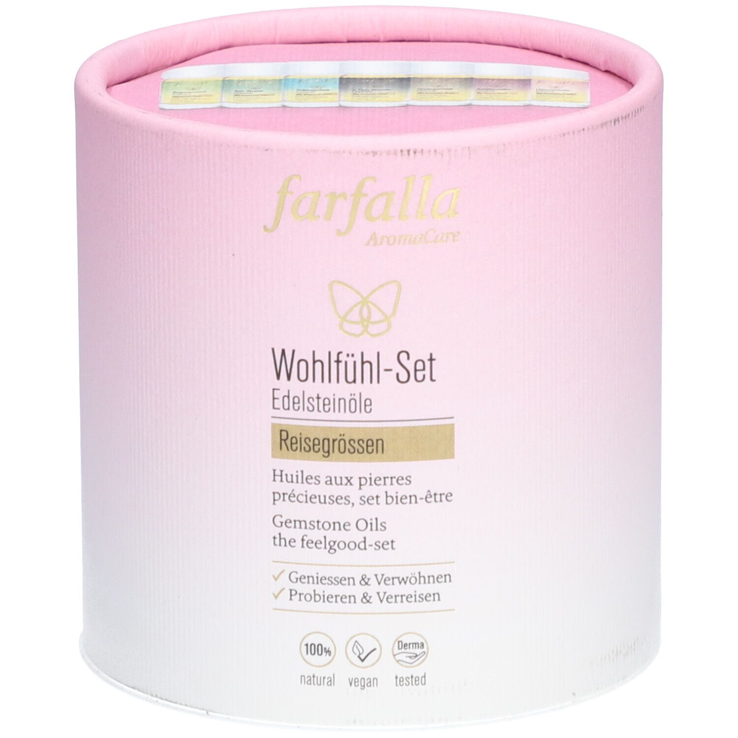 FARFALLA Set cadeau bien-être Huiles aux pierres précieuses Set(S) 10 ml