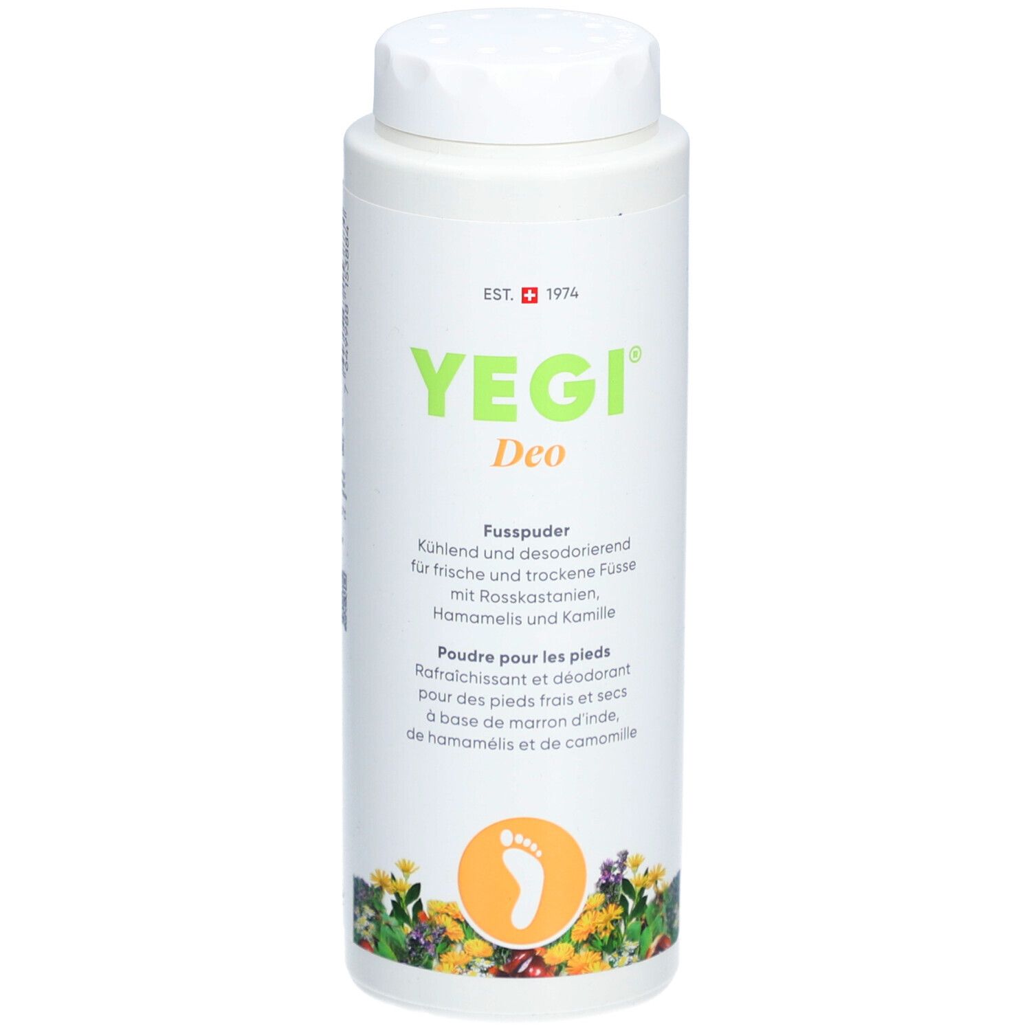 YEGI Poudre pour les pieds 100 g Poudre