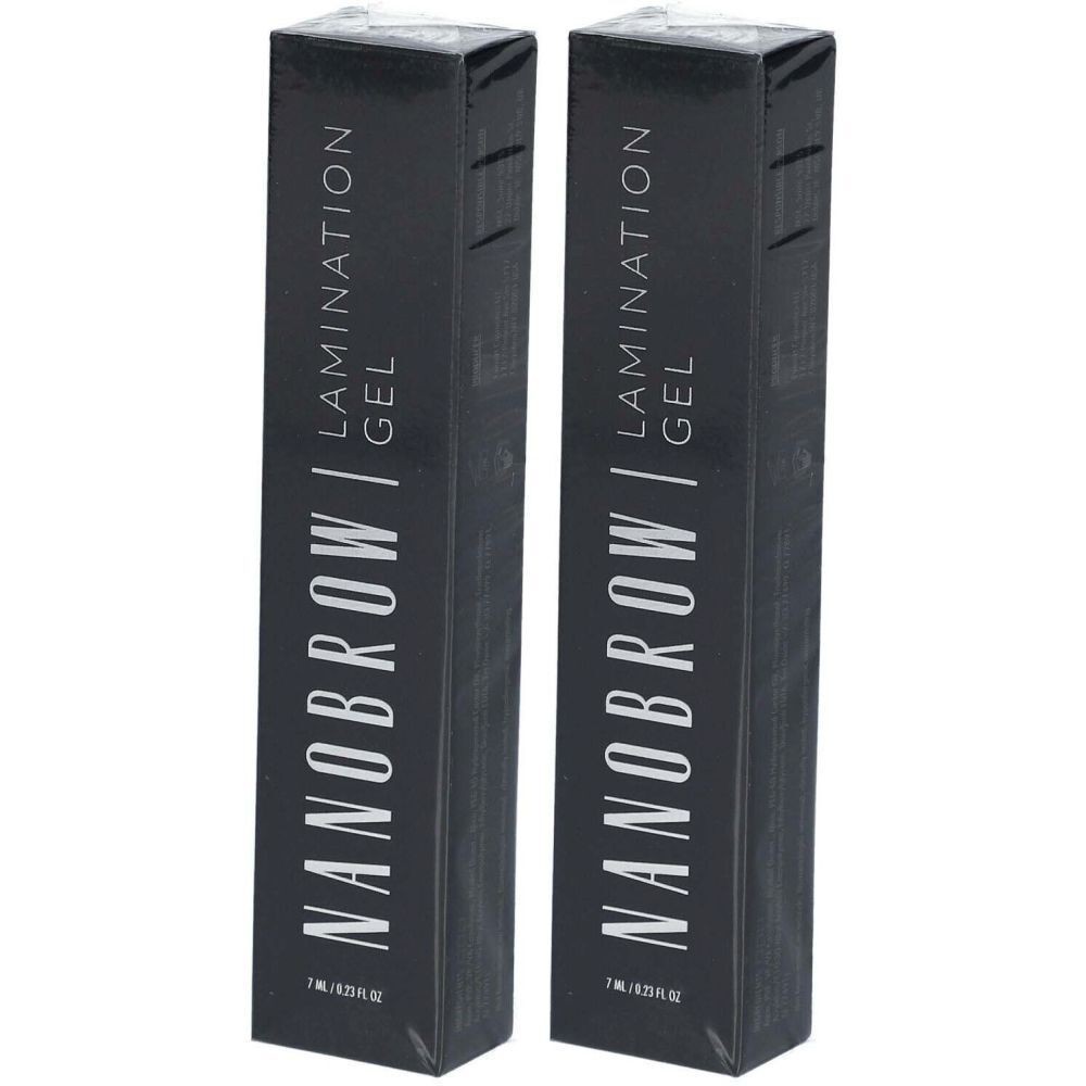 NANOBROW Gel de Stratification Noir Gel(S) 2x7 ml