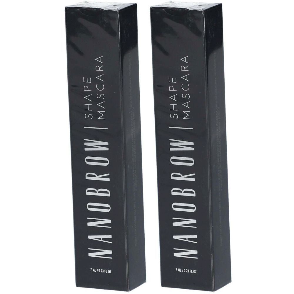 NANOBROW Shape Mascara Brun clair 2x7 ml