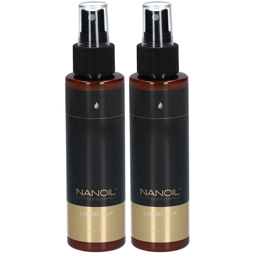 NANOIL Liquid Silk Hair Conditioner 2x125 ml Spray