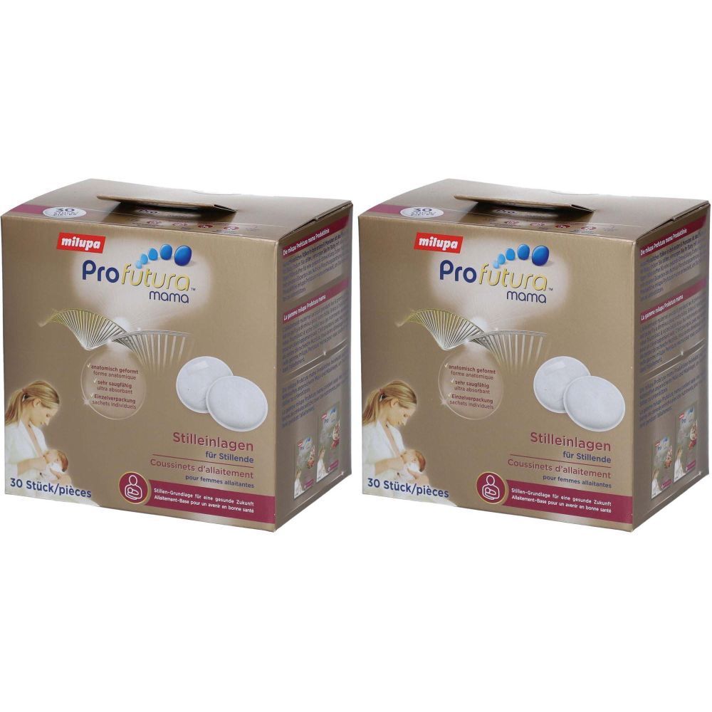Milupa proFutura Maman Coussinets d'allaitement 2x30 pc(s) Coussinets D'Allaitement