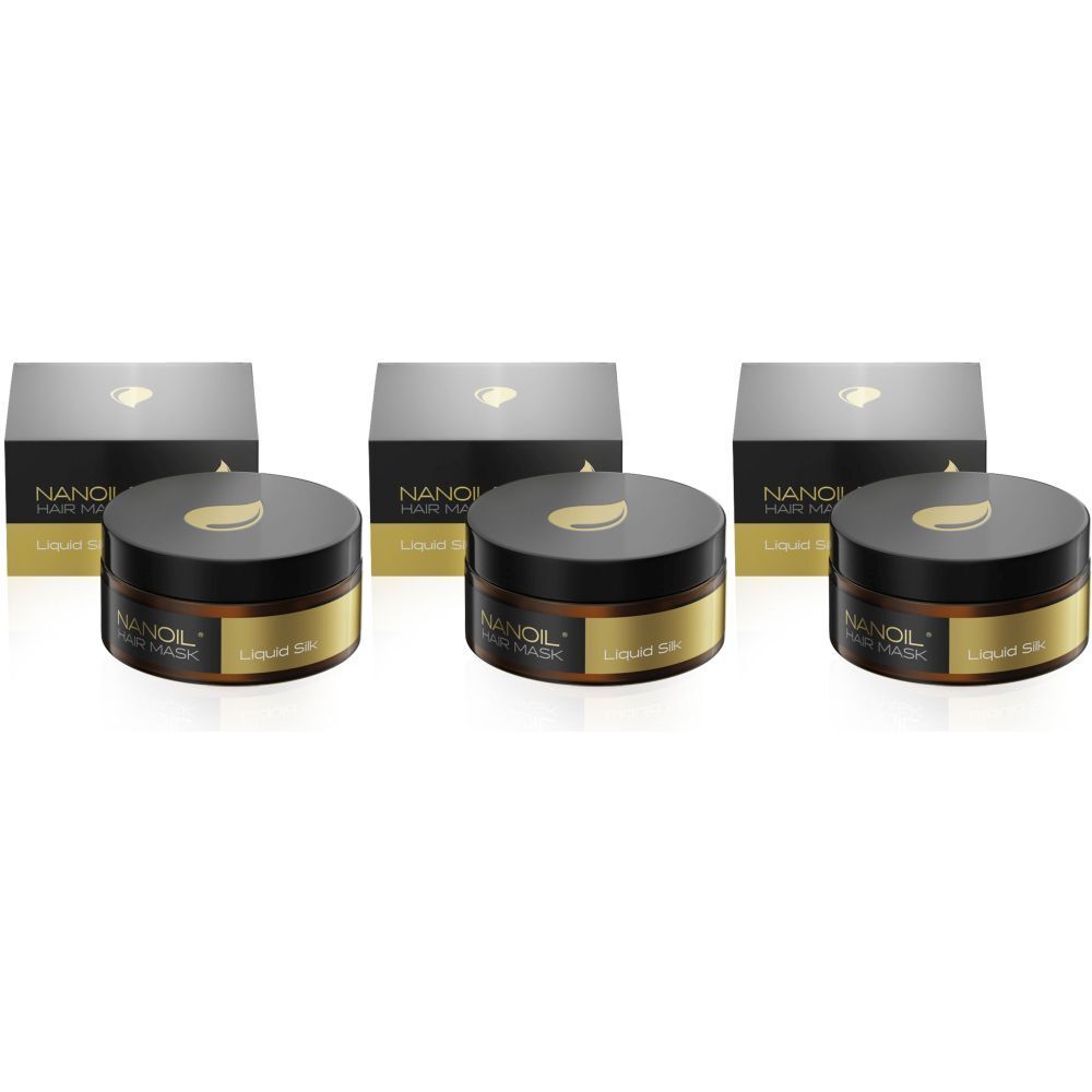 NANOIL Liquid Silk Hair Mask 3x300 ml Crème