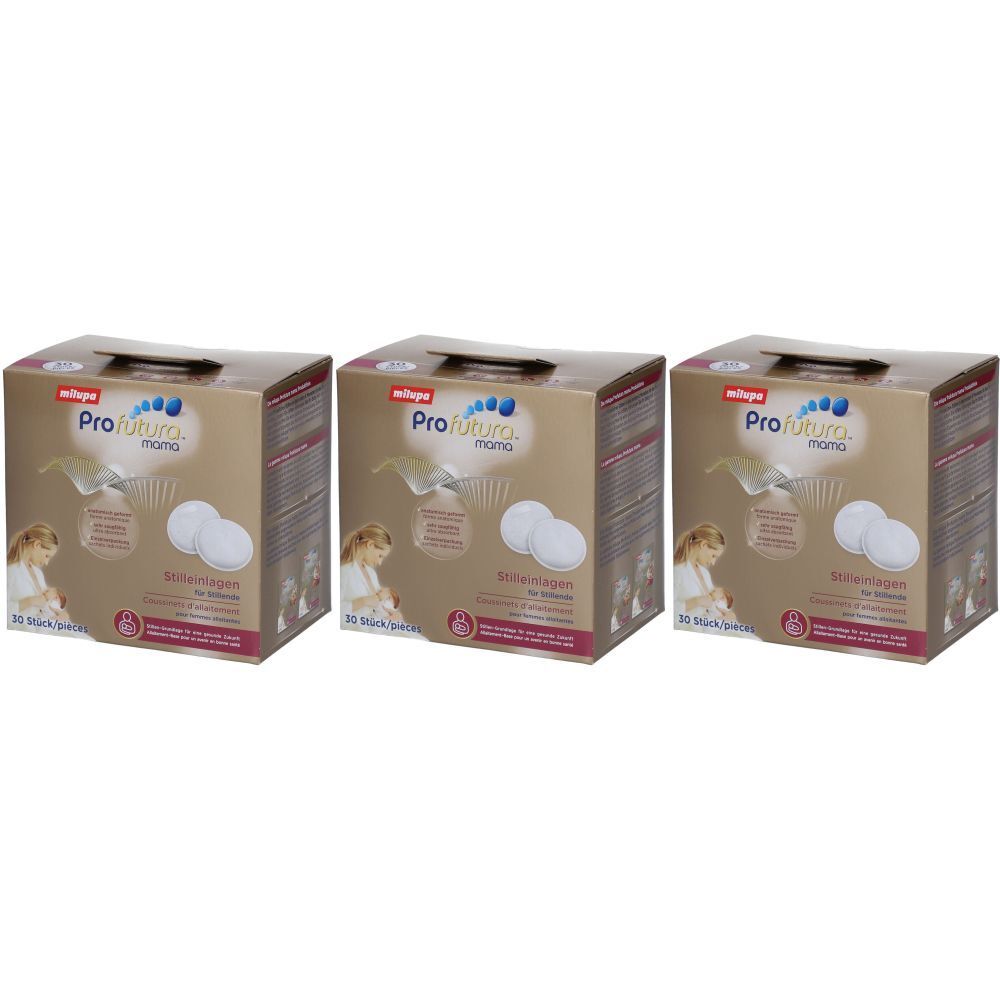 Milupa proFutura Maman Coussinets d'allaitement 3x30 pc(s) Coussinets D'Allaitement