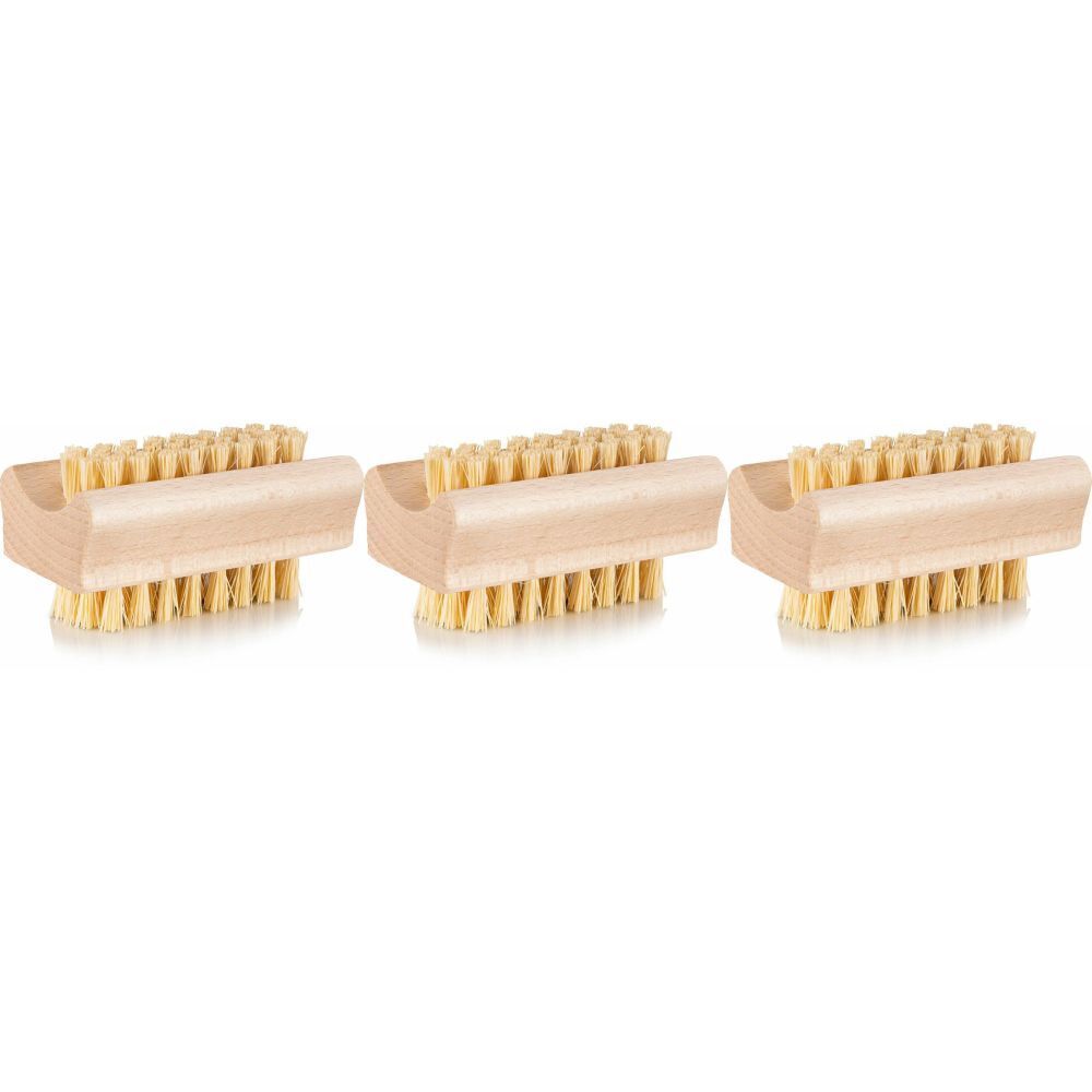 TRISA Natural Care Brosse à ongles en bois 3x1 pc(s) Brosse