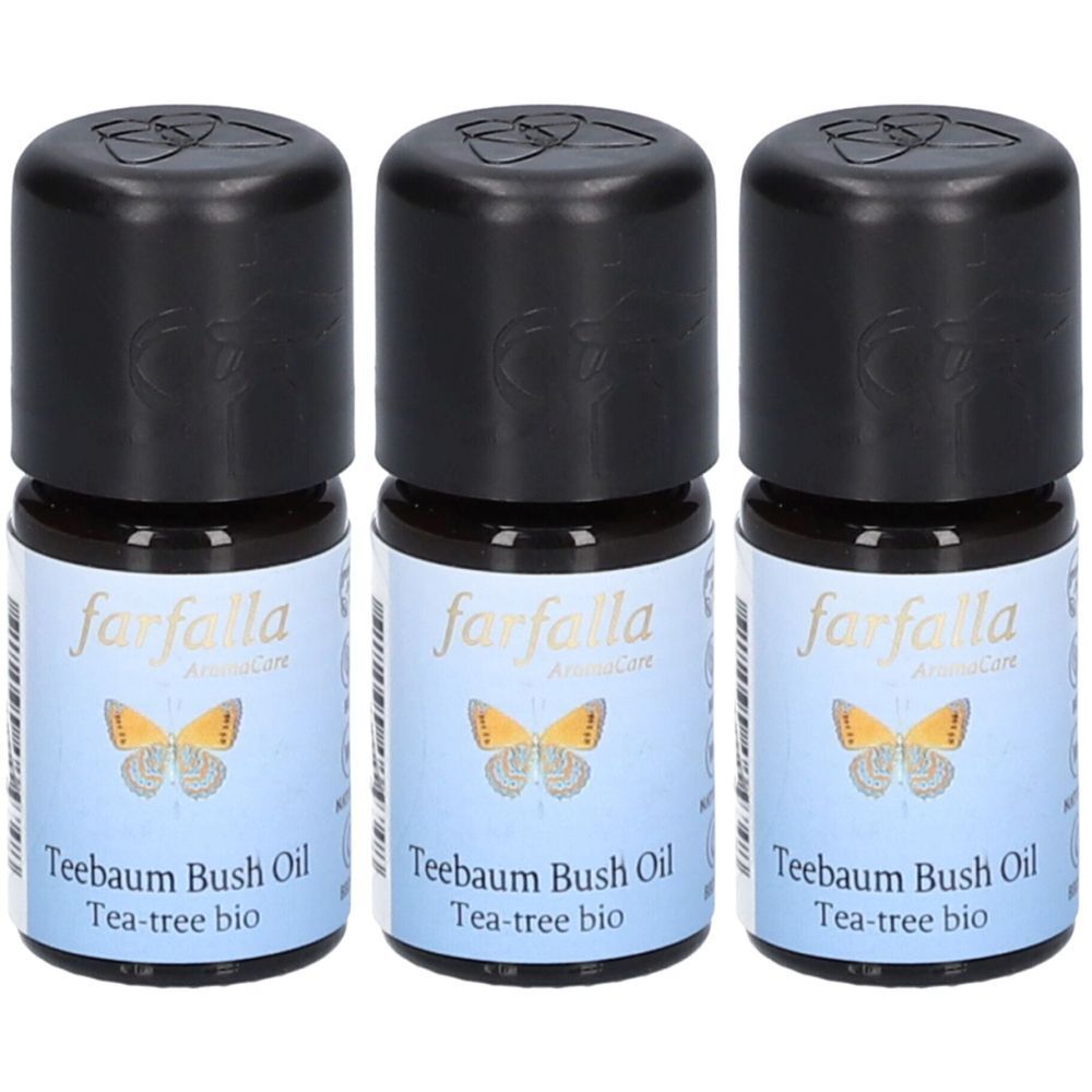FARFALLA Huile essentielle Arbre à thé 3x5 ml