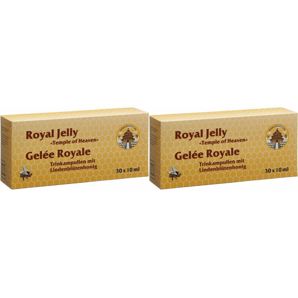 TEMPLE OF HEAVEN Gelée royale en ampoules 2x10 ml Ampoule(S) Buvable(S)