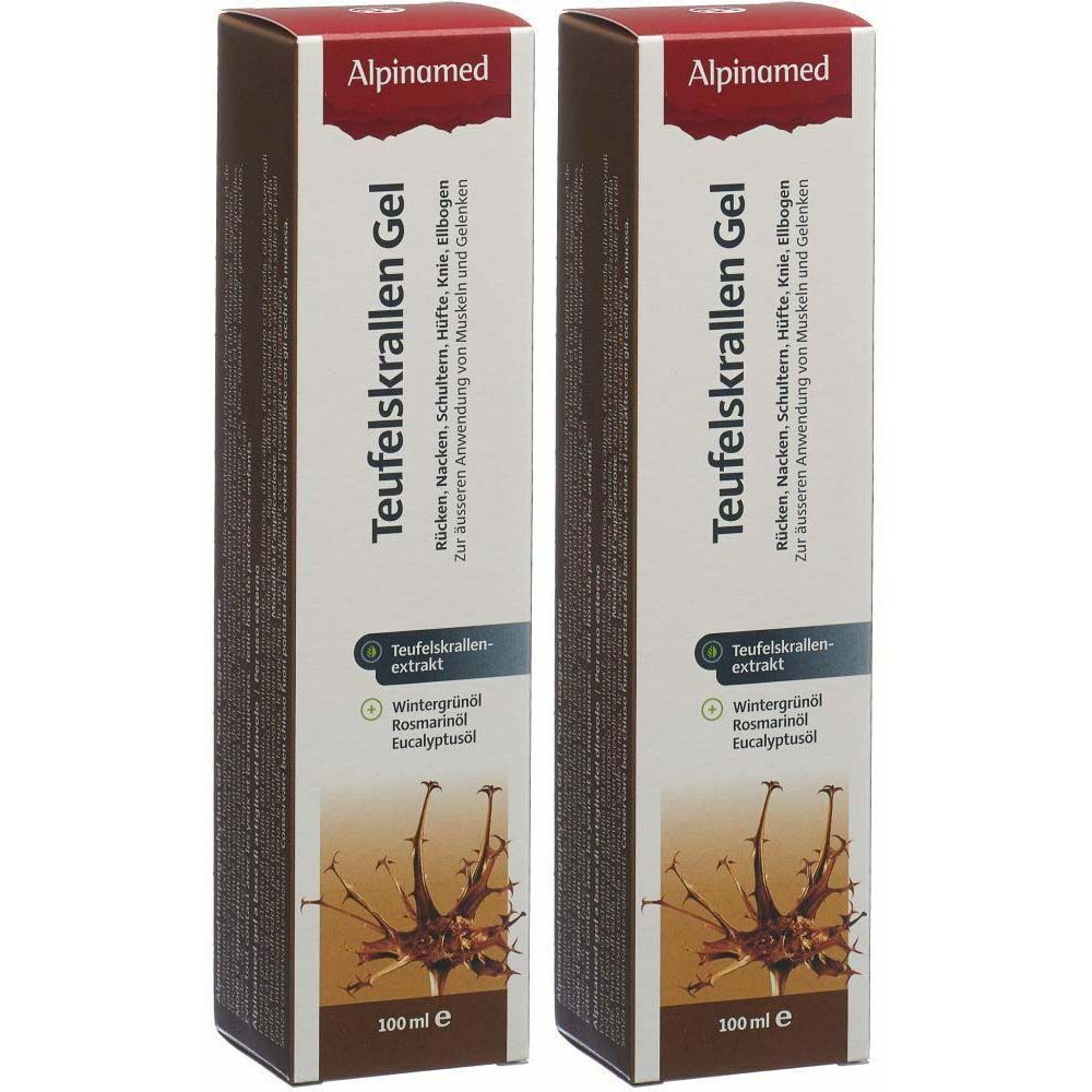 Alpinamed Gel Griffe du Diable 2x100 ml Gel(S)